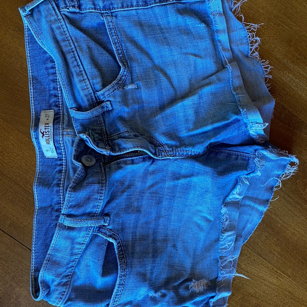 Hollister jean shorts